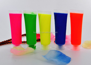 Heißer verkauf UV neon waschbar körperfarbe glow in <span class=keywords><strong>the</strong></span> dark harmlos körper und gesicht malen - Product Image 5