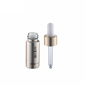 20Ml Rỗng Rõ Ràng Mỹ Phẩm Trên Khuôn Mặt Tinh Dầu Bao Bì Bạc Kem Mắt Serum Lotion Glass <span class=keywords><strong>Dropper</strong></span> Chai - Product Image 5