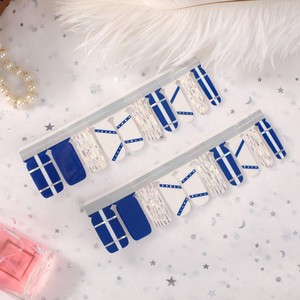 Autocollants pour ongles, accessoires pour manucure, adhésifs, colorés, pour femmes, décoration artistique, collection <span class=keywords><strong>hiver</strong></span>, 100 pièces - Product Image 3