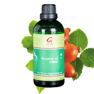 Pure Organic BulkまたはPrivateラベルCold Pressed Rose Hip Seedオイル