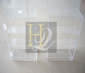 Chất Lượng Cao Nhà Máy Bán <span class=keywords><strong>3</strong></span> Tầng Rõ Ràng Acrylic Kệ Acrylic Hiển Thị Tủ Acrylic Cửa Hàng Bán Lẻ Kệ - Product Image 5