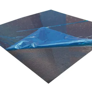 Werkseitig hergestellte 3k neue Kohle faserplatte Farbe blau/schwarz/rot reine 100% Kohle faser/Kevlar Faser