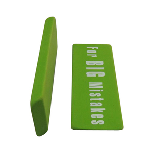 Borrador <span class=keywords><strong>2D</strong></span> de lápiz suave de gran error con logotipo de impresión personalizado para oficina y escuela - Product Image 3