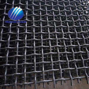 גבוהה מתיחה פלדה מעוורת תיל רשת אריגה פשוטה אריגה רשת תיל שחורה רוטט אבן מסן מסך sieve - Product Image 4