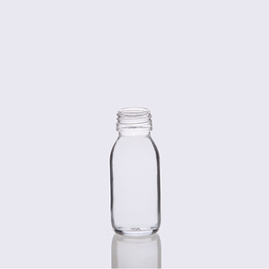 30ml 60ml <strong>100ml</strong> 125ml 150ml Clear <strong>Glass</strong> Syrup Liquid Oral Medical <strong>Bottle</strong> DIN 28MM - Product Image 1