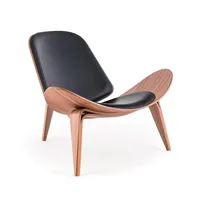 เฟอร์นิเจอร์สุดสร้างสรรค์ Wegner ก้มไม้เชลล์เก้าอี้