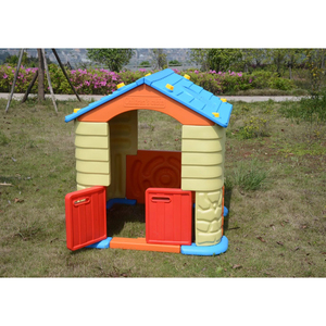 Casa <span class=keywords><strong>de</strong></span> juegos <span class=keywords><strong>de</strong></span> plástico para niños, <span class=keywords><strong>Chocolate</strong></span>, interior y exterior, precio <span class=keywords><strong>de</strong></span> fábrica China - Product Image 6