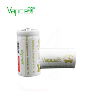 Vapcell <span class=keywords><strong>16340</strong></span> 800 мАч, 7A, лучшая аккумуляторная батарея <span class=keywords><strong>16340</strong></span>, батарея <span class=keywords><strong>16340</strong></span>, литий-ионный аккумулятор <span class=keywords><strong>16340</strong></span>, 100% оригинальный фонарик <span class=keywords><strong>16340</strong></span> - Product Image 4