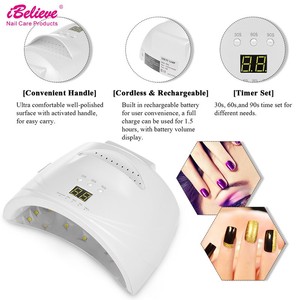 Loisir — <span class=keywords><strong>lampe</strong></span> <span class=keywords><strong>UV</strong></span> <span class=keywords><strong>LED</strong></span>, sèche-<span class=keywords><strong>ongles</strong></span> sans fil, 36/48W, <span class=keywords><strong>UV</strong></span>, affichage LCD, minuterie 30s/60s/90s - Product Image 3