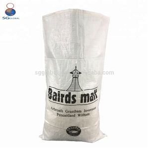 GRS OEM Plástico Reciclado Tejido Misprint Impreso Laminado <span class=keywords><strong>Durable</strong></span> PP Tejido Alimentación Maíz Mariscos Embalaje 25kg Bolsa de polipropileno - Product Image 5