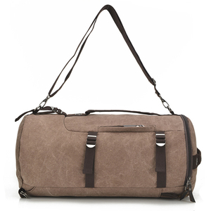 नई मॉडल गोल आकार दो आकार खेल पुरुषों यात्रा बैग 5 रंग डेरा डाले हुए बैग बड़े कैनवास Duffle बैग - Product Image 5