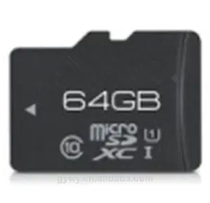 卸売マイクロsdカード64gb/64ギガバイトtfカード/メモリカード