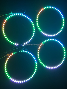 80mm coche llevó al por mayor iluminación círculo completo perseguir halos - Product Image 4