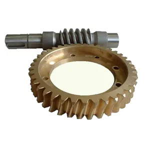 Micro Mini Small Brass Bronze Nylon Toy Plastic Worm Gear