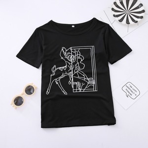 <strong>Funny</strong> Summer Cotton T-Shirts Wholesale Logo Customize Matching Dog and Owner <strong>Clothes</strong> - Product Image 5