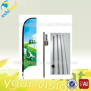 Fibra de vidrio telescópica <span class=keywords><strong>playa</strong></span> <span class=keywords><strong>banner</strong></span> polo - Product Image 5