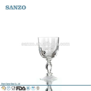 sanzo ww13079 artículos de vidrio hecho a mano claro fabricante de vidrio de vino blanco - Product Image 1