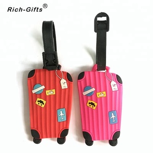Créatif Personnalisé personnalisé Voyage Étiquette DE Bagage EN PVC Souple (RL-<span class=keywords><strong>64</strong></span>) - Product Image 5
