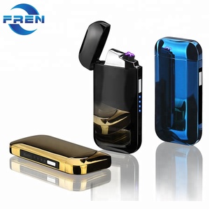 الإصدار الجديد من FR ، ولاعة كهربائية بقوس مزدوج قابلة لإعادة الشحن <span class=keywords><strong>usb</strong></span> رخيصة لشعار مخصص