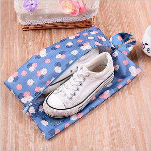 Cheap Travel Zipper <strong>Sports</strong> Shoe Storage <strong>Bags</strong> Flower Printing Shoe <strong>Bag</strong> for <strong>Women</strong> - Product Image 3