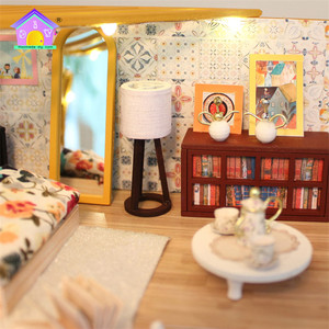 Cadeau pour enfant de 10 ans Maison miniature Jouet miniature Bricolage Artisanat Maison de poupée Meubles miniatures pour enfants - Product Image 3