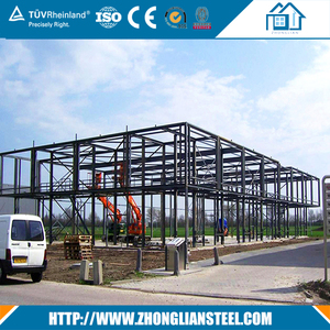 Nhà thép khổ lớn chi phí thấp kết cấu thép xây dựng nhà xưởng Kết Cấu Thép đúc sẵn - Product Image 2