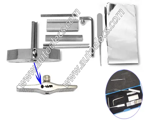 Hot Sale AB KABA Lock Foil Pick Tool Set for Locksmith Beginner -SILVER