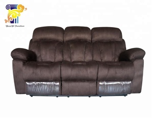 सबसे ज्यादा बिकने वाला आरामदायक पारंपरिक लिविंग रूम फर्नीचर हाथी त्वचा माइक्रोफाइबर फैब्रिक 3 2 1 रीक्लोनिंग सेशनल सोफा - Product Image 4