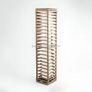 Ultra luminoso led rattan luci paesaggio solare giallo luce da terra per esterni <span class=keywords><strong>lanterna</strong></span> - Product Image 1
