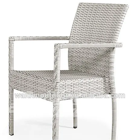 Outdoor garden chair wicker chair plastic rattan chair for dining