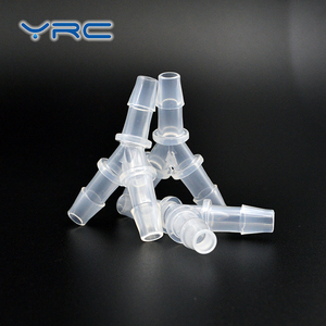 Connecteur de tuyau en Y transparent en plastique mini YRC 4,7 mm, économique, en PP, raccords de tuyauterie moulés par injection JY47P - Product Image 1