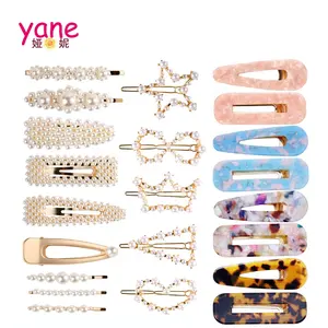 Yane Handmade Nhựa Phụ Kiện Nỉ Tóc Clip Trang Trí Cuộc Sống Hàng Ngày Cô Gái