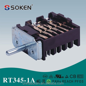 Soken <span class=keywords><strong>gottak</strong></span> lò quay selector chuyển T150 16A 250VAC 7 vị trí - Product Image 3