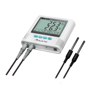 Gprs pantalla Lcd remodelado Tiempo real GSM alarma doble temperatura registrador de datos con 3 metros cable del sensor - Product Image 2