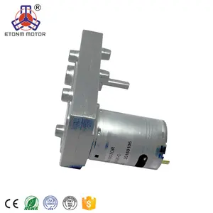 12V 24V Gear Motor Với Mô-men Xoắn Cao Rpm Thấp May Động Cơ Máy