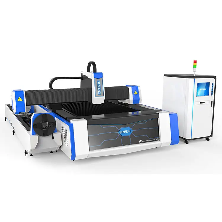 Máquina de corte de fibra do laser do cnc sf3015m