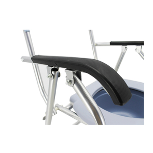 China Hot Sale Adjustable Steel Hospital Folding Walker/<strong>commode</strong> <strong>Chairs</strong>/Potty <strong>Chair</strong> Adult for Elderly - Product Image 6