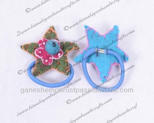 Chouchou en laine feutrée - Product Image 2