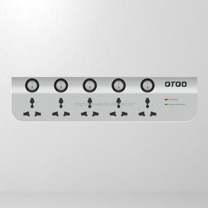Tira de alimentación estándar <span class=keywords><strong>TIS</strong></span> de 4/5/6 entradas, Tailandia, con PROTECTOR de sobretensión USB con interruptor - Product Image 6