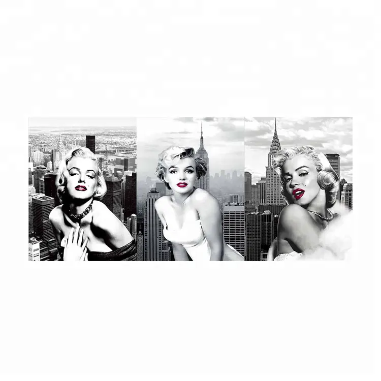 Custom 3D Hot Beautiful Girl Photo 3d Picture Marilyn Monroe lenticular flip image
