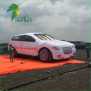 Huge Advertising Inflatable Car Model With Custom Logo Printing
