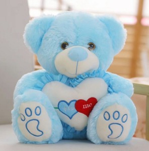 2018 Hot 7 Cambiamento di Colore della luce di Notte Up Teddy Bear Peluche Giocattolo Led Del Cuore di Amore Teddy Bear Animali di Peluche di San Valentino regalo di Giorno - Product Image 4