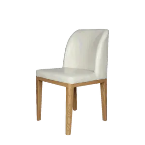 Europe's best selling pull brass nail pull velvet linen synthetic leather Hotel dining chair