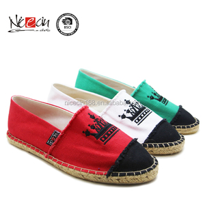 Ultime scarpe di tela per <span class=keywords><strong>uomo</strong></span> nuovo modello <span class=keywords><strong>uomo</strong></span> scarpe casual in cotone sughero <span class=keywords><strong>espadrillas</strong></span> in pizzo di canapa donna - Product Image 5
