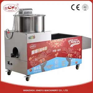 Chuangyu Made In China Alibaba Venda de Equipamentos de Processamento de Alimentos de Pipoca Automático Que Faz A Máquina