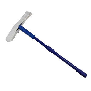 Longue poignée télescopique silicone <span class=keywords><strong>lave</strong></span>-auto nettoyage des vitres essuie-glace raclette lame d'élimination de l'eau avec connecteur - Product Image 6