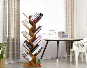 Estantería de Bambú con 9 Estantes, Librería, Organizador de Almacenamiento, Estantería Independiente para Libros, CDs, Películas y Más - Product Image 5
