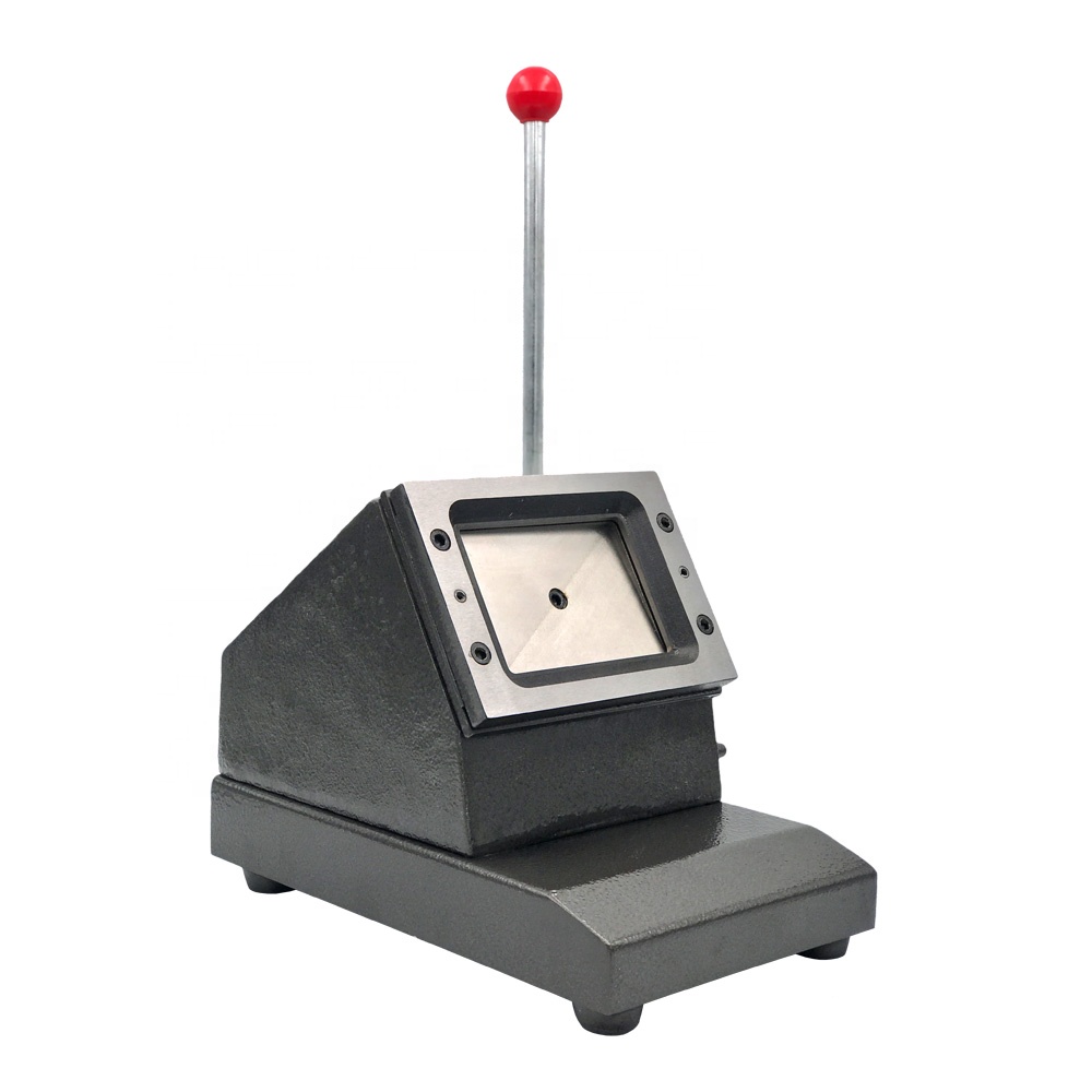 Desktop Machine Manual PVC Plastic ID Visit Card Cutter with Die