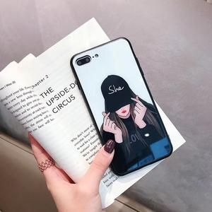 Các cặp vợ chồng trong tình yêu thiết kế cho <span class=keywords><strong>iPhone</strong></span> XR 11 12 13 14 15 16 sang trọng long lanh Tempered Glass điện thoại di động Trường hợp bìa - Product Image 2