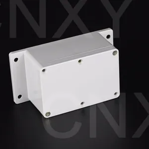 ABS small waterproof electrical plastic enclosure junction box 120*81*65 plastic box with ear